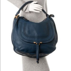 Large Marci Chloe Hobo Navy